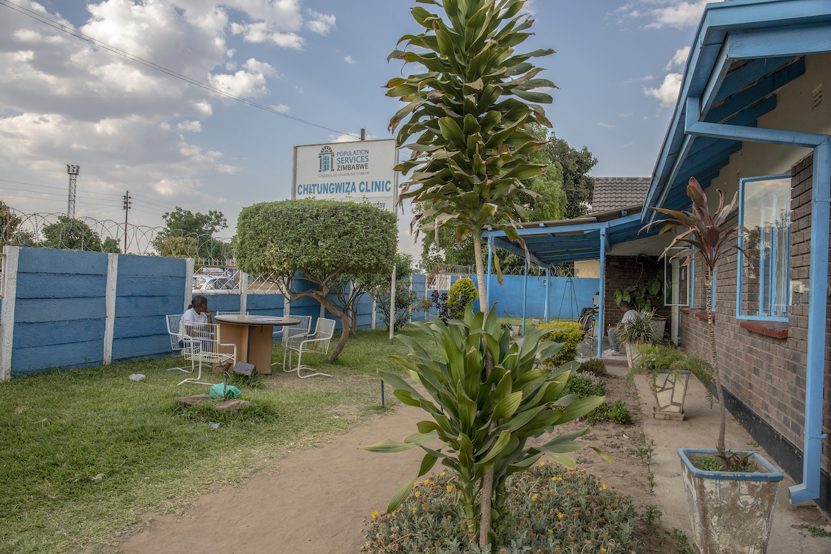 October 11, 2018: Population Services Zimbabwe, Chitungwiza Clinic.